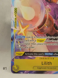 One Piece TCG Lilith Op13-113 Rare Alt Art - Image 5