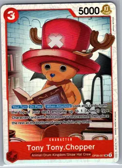 Tony Tony.Chopper OP08-007 SR Two Legends - One Piece Card - NM - Image 1
