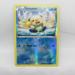 Pokemon Card - Oshawott - TCG Steam Siege Reverse Holo Rare 30/114 Near Mint - Image 1