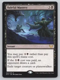 MTG - Baleful Mastery - Strixhaven: School of Mages (STX) -K212 - Image 1