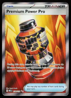 Premium Power Pro 174/132 Ultra Rare Mega Evolution Pokemon Card - Image 1