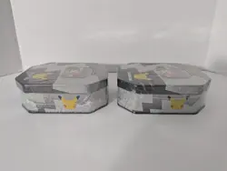 2x Pokemon TCG 25th Anniversary Celebrations Tins Lance's Charizard V New Sealed - Image 5