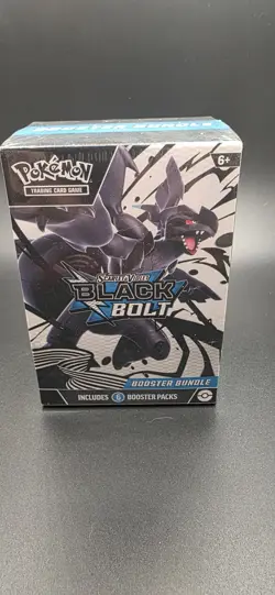 Factory Sealed Pokemon TCG: Scarlet & Violet Black Bolt Booster Bundle - Image 1