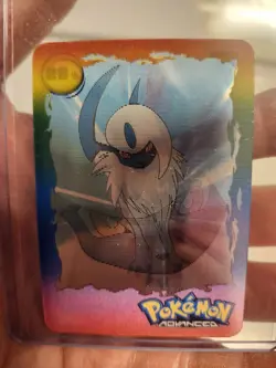 #89 Absol Pokemon Advanced 2004 Panini Italy Lenticular Action Card NM Rare - Image 2