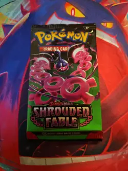 Pokemon TCG: Scarlet and Violet Shrouded Fable Booster Pack Sealed Random Art - Image 1