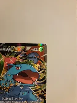 Pokemon Venusaur EX XY123 Full Art Black Star Promo 2016 - Image 3