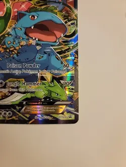 Pokemon Venusaur EX XY123 Full Art Black Star Promo 2016 - Image 4