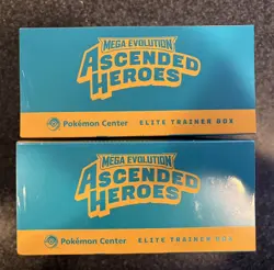 Pokemon Ascended Heroes Pokemon Center Pokemon Center ETB LOT OF 2 - Sealed - Image 3