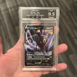 Umbreon V - 047/069 - Rare Japanese Card - Pokemon Eevee Heroes Get Graded 9.5 - Image 1