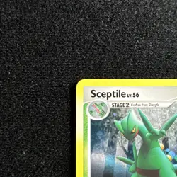 Pokemon TCG Sceptile Holo Rare Card 10/100 D&P Stormfront 2008 - Image 2