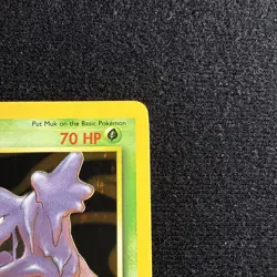 🟢 Muk 13/62 🟢 Rare Holo Fossil Set Pokemon Card TCG - Image 3