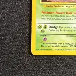🟢 Muk 13/62 🟢 Rare Holo Fossil Set Pokemon Card TCG - Image 5