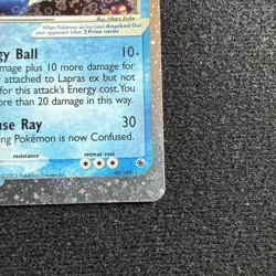 Pokemon Lapras EX 99/109 Ruby & Sapphire Holo Rare LP/MP - Image 4