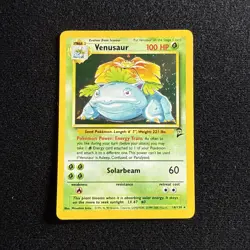 Venusaur Holo 18/130 – Pokemon Base Set 2 – NM - Image 1