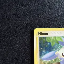 Pokemon TCG Minun EX Dragon 7/97 - 2003 Cosmos Holo Rare E SERIES - NM+ - Image 2