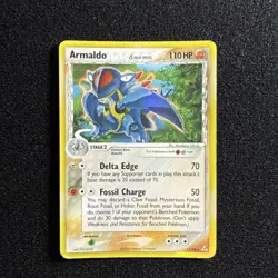 Armaldo Delta Species 1/110 - EX Holon Phantoms - Rare Holo Pokemon Card - 2006 - Image 1
