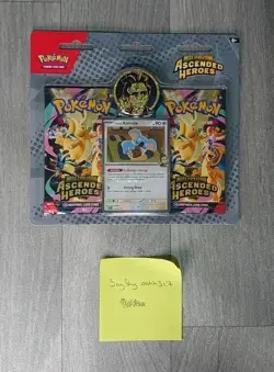 Pokemon TCG - Mega Evolution - Ascended Heroes - 2 Pack Blister - Larry's Komala - Image 1