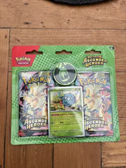 Pokemon TCG Mega Evolution Ascended Heroes Erika’s Tangela 2 Pack Blister 🚚✅ - Image 1
