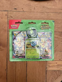 Pokemon TCG Mega Evolution Ascended Heroes Erika’s Tangela 2 Pack Blister 🚚✅ - Image 3