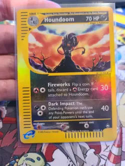 Pokemon Houndoom Aquapolis Reverse Holo Rare NM - Image 1