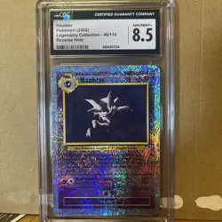 CGC 8.5 Haunter 46/110 Reverse Holo Legendary Collection Pokemon Card - Image 1