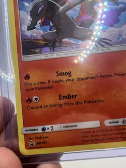 Pokemon TCG Salandit SM154 Black Star Promo Cosmos Holo - Image 5