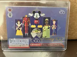 Lot Of 4 Japanese DISNEY 100 Yrs Of Wonder Cards, RARE - Image 2