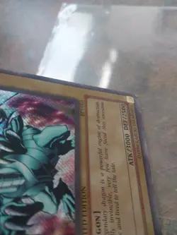 Blue-Eyes White Dragon Limited Edition BPT-003 Secret Rare Parallel Holo Card - Image 2