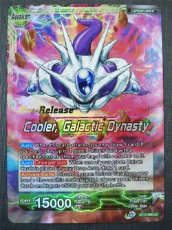 Cooler Galactic Dynasty Pre-Release Promo Foil - Dragon Ball Super Card #5HF - Image 1