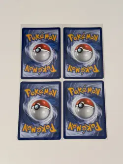 Mega Gengar ex 056/094 Me02: Phantasmal Flames Holo 4 Card Lot - Image 2