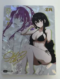 YOR FORGER ZR Series Ki Dream Goddess Holographic Collectible Card - Image 1