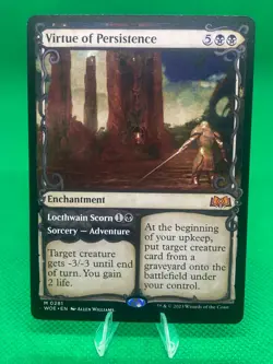 MTG - Virtue of Persistence (showcase) (WOE) - Image 1