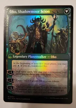 Mtg Lorwyn Eclipsed Oko, Lorwyn Liege NM Foil - Image 2