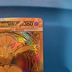 Pokemon Mega Evolution Gold Gardevoir EX 187/132 Secret Rare (pack fresh) - Image 3