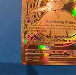 Pokemon Mega Evolution Gold Gardevoir EX 187/132 Secret Rare (pack fresh) - Image 5