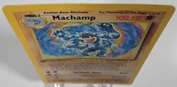 Pokemon TCG Machamp Base Set 1st Edition Holo 8/102 1999 NM - Image 4