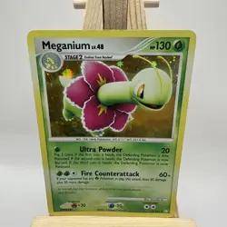 Pokemon Meganium Holo Rare Mysterious Treasures 13/123 LP - Image 1