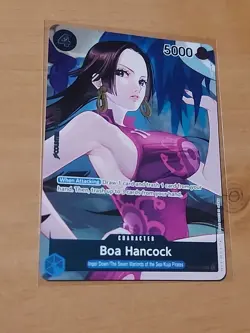 One Piece Boa Hancock (Box Topper) OP02-059 Paramount War Foil - Image 2