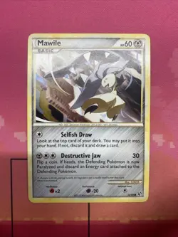 Pokemon Card Mawile Undaunted Common 56/90 Near Mint - Image 1