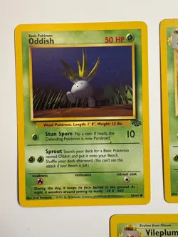 Vileplume 31/64 Jungle Glooom Oddish Evolution Set Pokemon Cards - Image 3