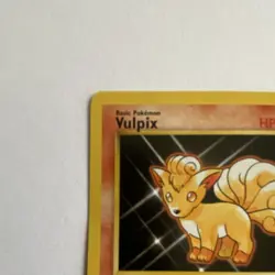 Pokemon Vulpix 50 HP Common 68/102 Base Set 1999 Wizards English TCG Card - Image 2