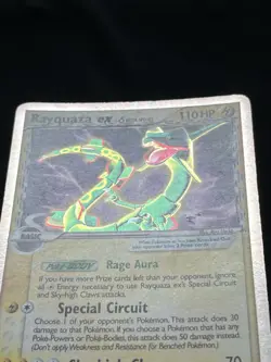 Pokemon Rayquaza EX Card 97/101 Ultra Rare Holo Ex Dragon Frontiers - Image 4