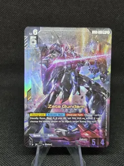 Zeta Gundam (LR+) GD02-069 English LR+ Dual Impact Gundam Card Game - Image 1
