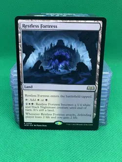 MTG - Restless Fortress (WOE) - Image 1