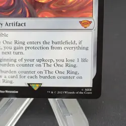 The One Ring Universes Beyond: the Lord of the Rings Regular: MTG (A) - Image 3