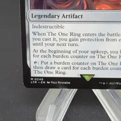 The One Ring Universes Beyond: the Lord of the Rings Regular: MTG (A) - Image 4