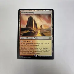 Sacred Foundry 256 MTG Edge of Eternities R NM Free Shipping - Image 1