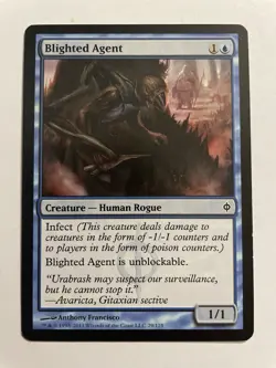 MTG Blighted Agent - 29 / English / Lightly Played - Image 1