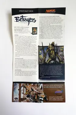 Magic: The Gathering, Betrayers of Kamigawa Theme Deck: Spiritcraft, English - Image 4