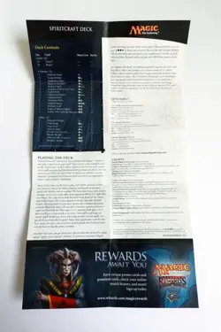 Magic: The Gathering, Betrayers of Kamigawa Theme Deck: Spiritcraft, English - Image 5